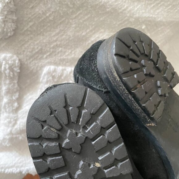 Men's Allen Edmonds Fiesole Loafers Black Suede Made in Italy 10 D - Picture 11 of 16